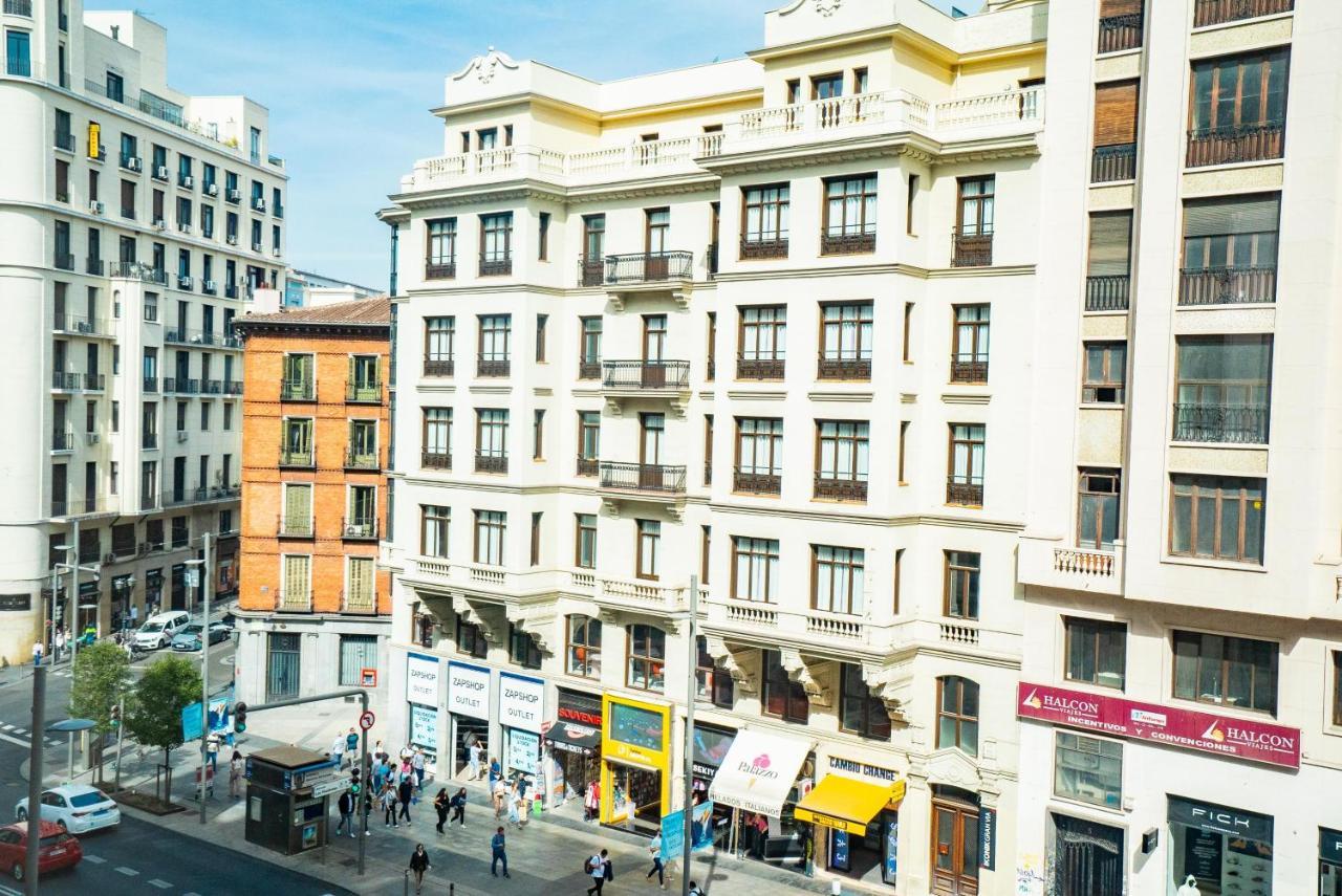 Ferienwohnung Smartr Madrid Gran Via 47 Exterior foto